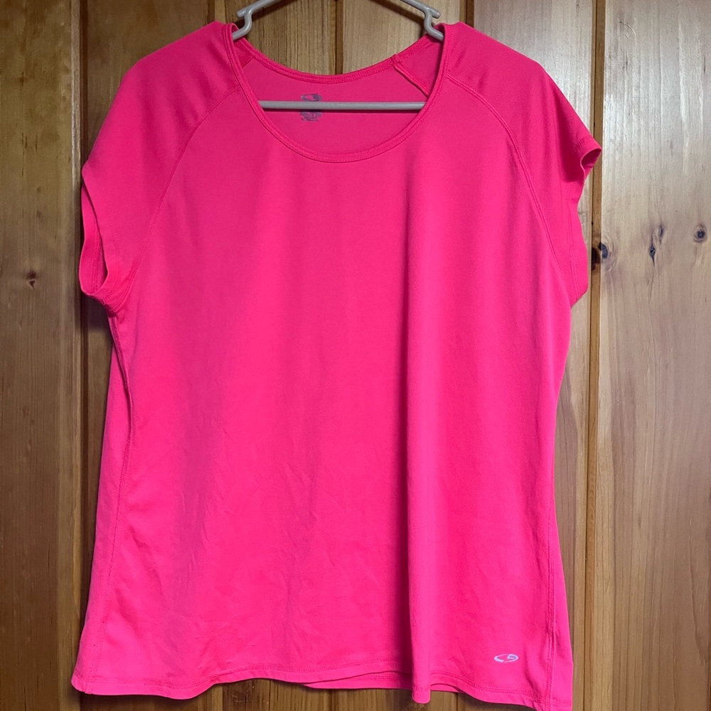 Columbia Salmon pink Top Coral Active ware tops Sz 2x XXL womens tops